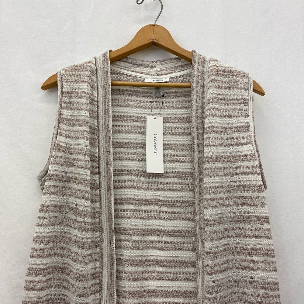 BRAND NEW CALVIN KLEIN KNIT MAXI VEST